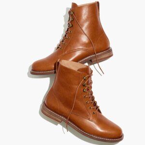 Madewell The Kellie Lace-Up Boot